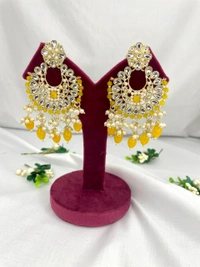 Akshita Earings - yellow
