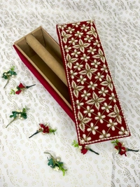 RIVAYAT MAROON BANGLE BOX - Maroon