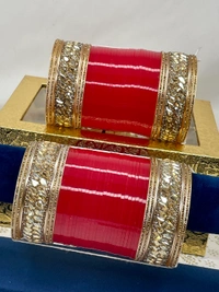 Samira Bridal Chuda - 2.4, Red