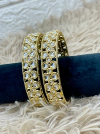 Kundan Bangle K12 - 2.10