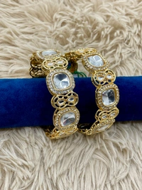 Broad kundan Kangan k5 - 2.10
