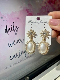Star Pearl Earing ✨🤍