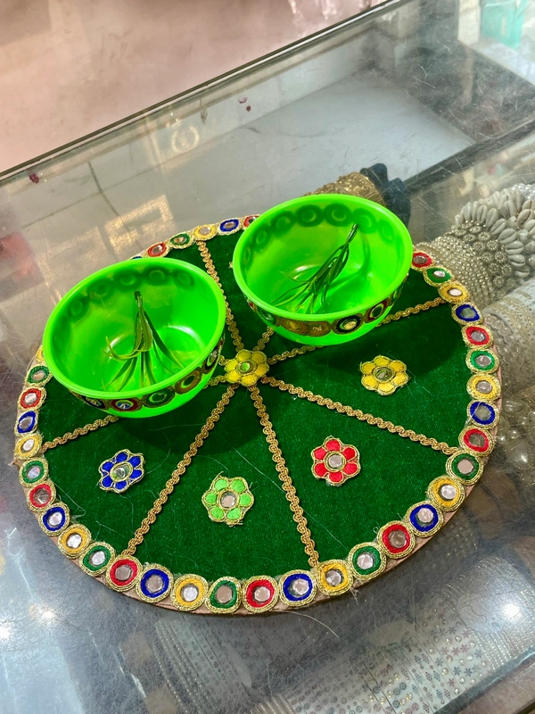 Mehndi Or Haldi Platter