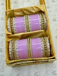 LAVENDER BRIDAL CHUDA
