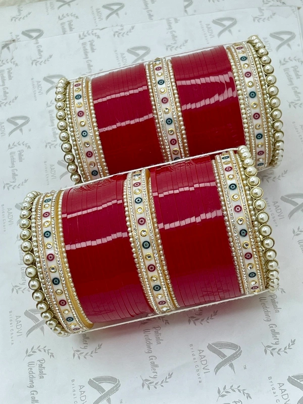 Pearls Bridal Chura - 2.6