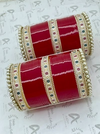 Pearls Bridal Chura - 2.8