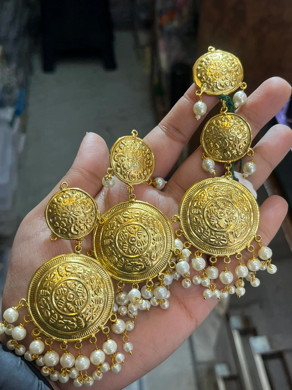 Golden Patra tika set 