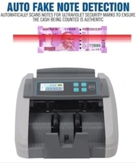 ISHARP 307 LCD Latest Note Counting Machine with Fake Note Detection/Currency Counting Machine/Money Counting Machine with UV MG IR Detection - Heavy Duty for Professional & Bank USE