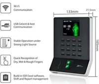 Zktech  Fingerprint Attendance Machine with Wi-Fi and USB Port - WL20