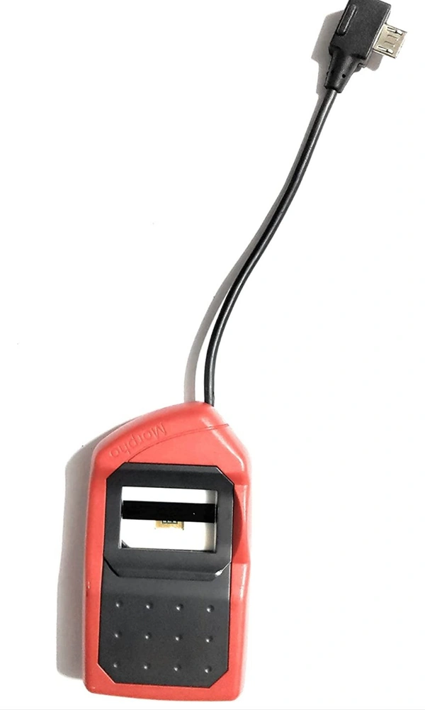 MORPHO MSO 1300 e3 of Idemia RD Registered Device (Red and Black)