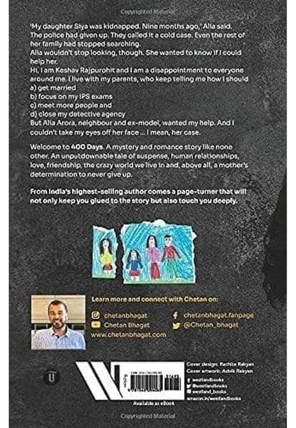 400 days by Chetan bhagat  - Paperback