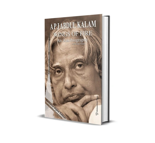 WINGS OF FIRE: AUTOBIOGRAPHY OF ABDUL KALAM  - Paperback, Weight: 380 g
Pages: 180