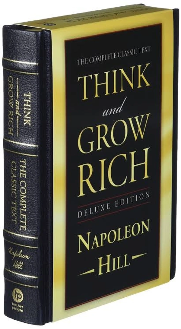 Think and Grow Rich by Napoleon Hill  - Hardcover, ‎14.29 x 2.86 x 21.91 cm