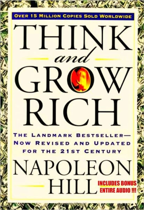 Think and Grow Rich by Napoleon Hill  - Paperback, ‎20.3 x 25.4 x 4.7 cm