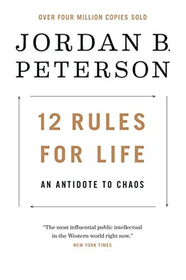 12 Rules for Life: An Antidote to Chaos by Jordan Peterson - Paperback, 8 x 5 x 2 cm