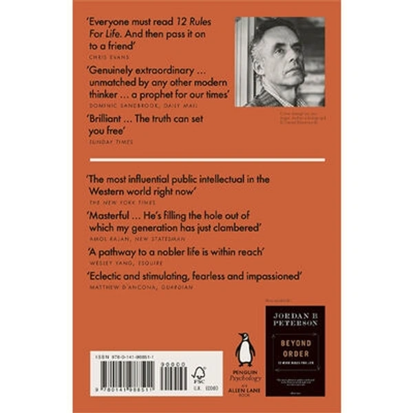 12 Rules for Life: An Antidote to Chaos by Jordan Peterson - Paperback, 8 x 5 x 2 cm
