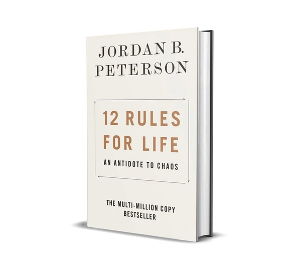 12 Rules for Life: An Antidote to Chaos by Jordan Peterson - Hardcover, 16.2 x 3.2 x 24 cm