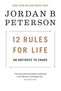 12 Rules for Life: An Antidote to Chaos by Jordan Peterson - Hardcover, 16.2 x 3.2 x 24 cm