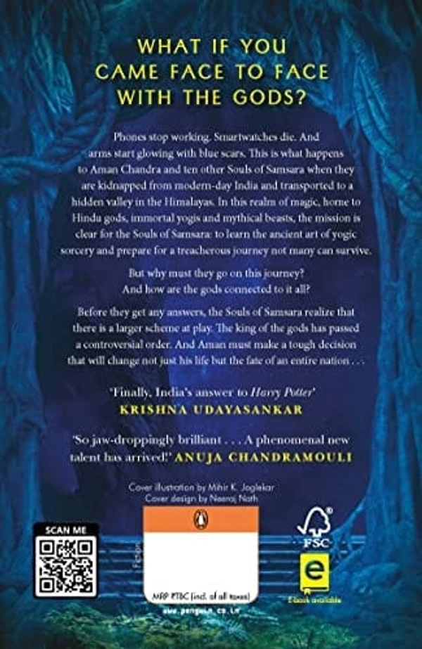 Samsara: Enter the Valley of the Gods ("India's answer to Harry Potter") by Saksham Garg - Paperback, 12.9 x 2 x 19.8 cm