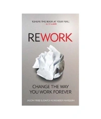 ReWork: Change the Way You Work Forever by JASON FRIED   - Paperback, 13.5 x 2.1 x 21.6 cm