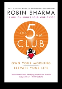 The 5 AM Club by Robin Sharma - Paperback, 2.54 x 2.54 x 2.54 cm