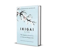 Ikigai: The Japanese secret to a long and happy life by Héctor García  - 19.8 x 12.9 x 1.28 cm, English Edition