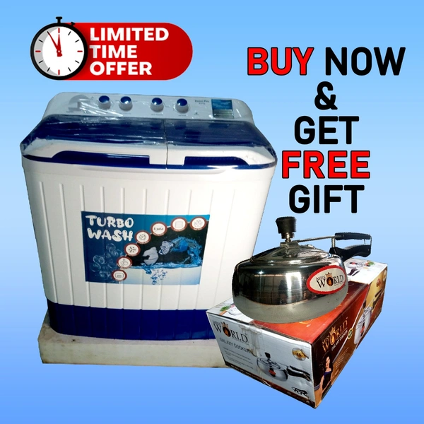 9 Kg Washing Machine - 9 Kg, Brown