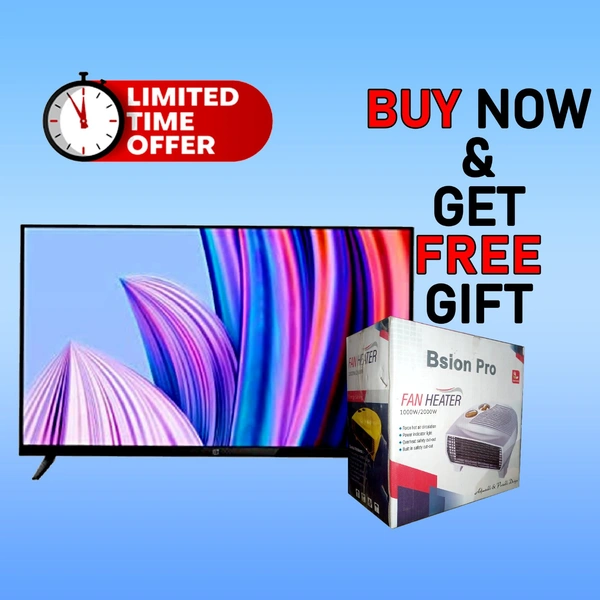 32 Inch Frameless Led Smart T.V. - 32 Inch