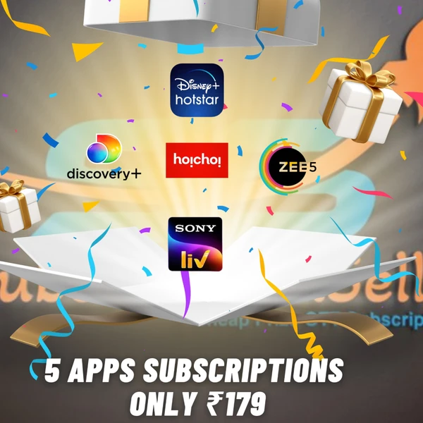 5 Apps Subscription