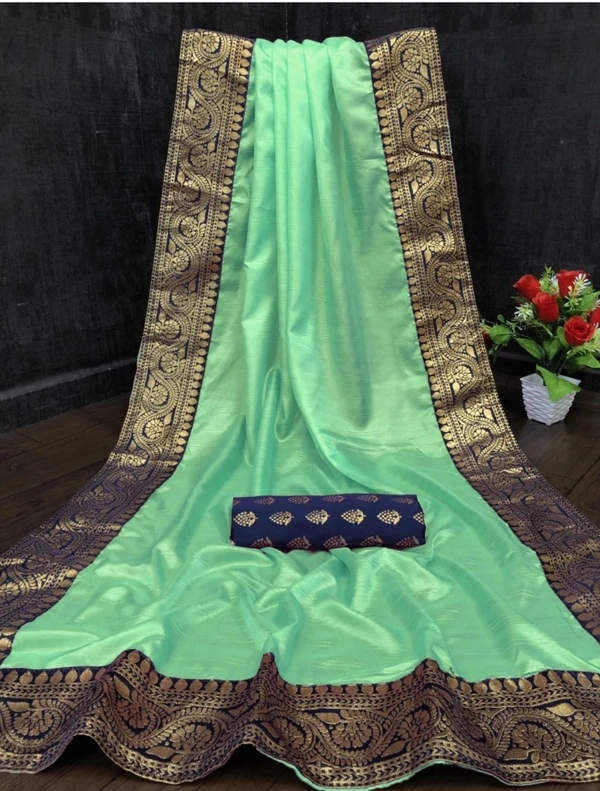 Self Design Assam Silk Art Silk Saree (GREEN)