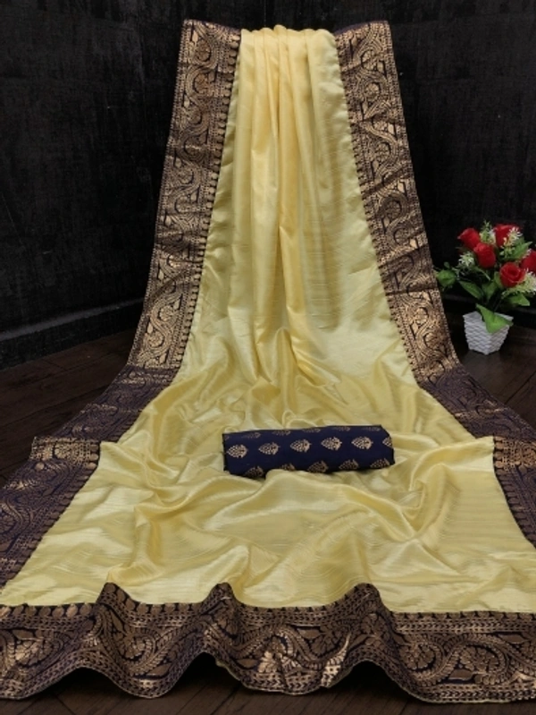Self Design Assam Silk Art Silk Saree (Yellow)
