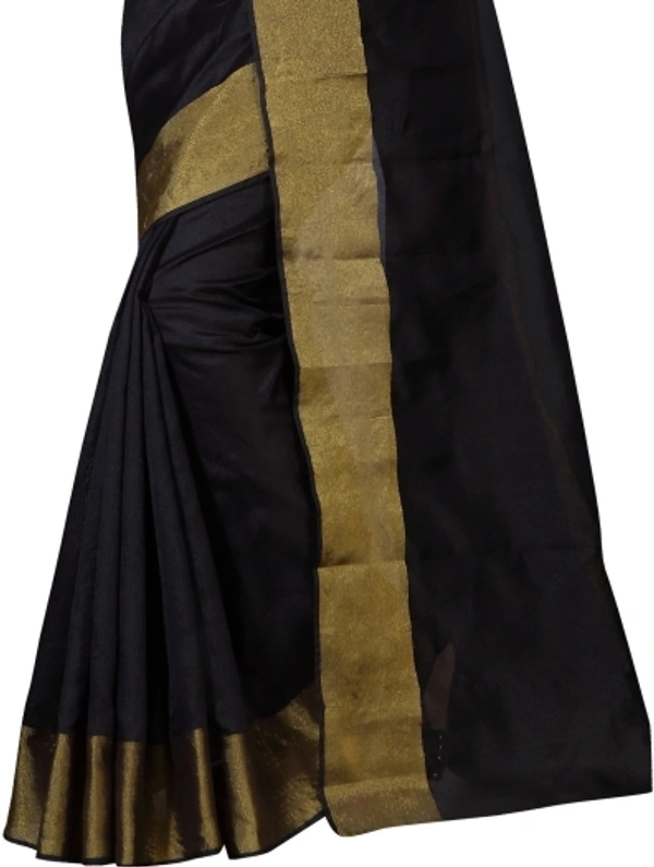 Synthetics Solid/Plain Bollywood Pure Silk Saree