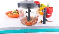 Handy mini chopper Vegetable & Fruit Chopper Black 1000ml Vegetable & Fruit Chopper - Dorado