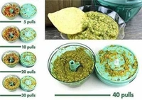 Handy mini chopper Vegetable & Fruit Chopper Black 1000ml Vegetable & Fruit Chopper - Spray