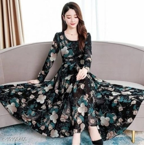 Women Maxi Multicolor Dress