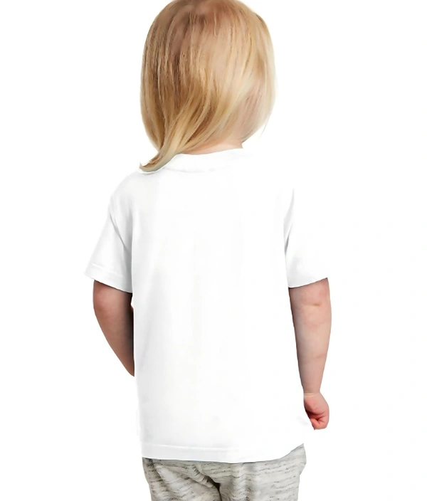 Girls Tshirt  - White, 6-8 Year