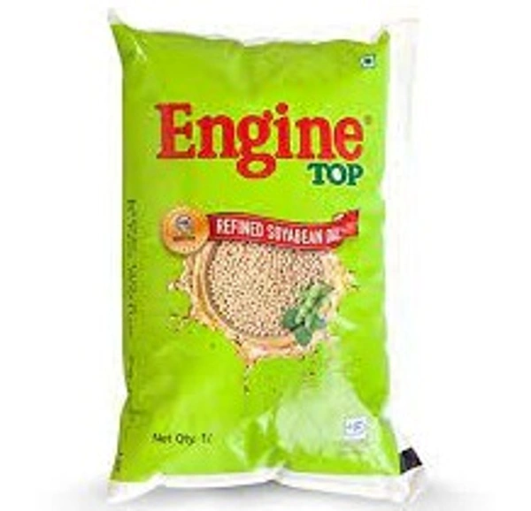 Engine Top Refined Soyabean Oil 1 Ltr