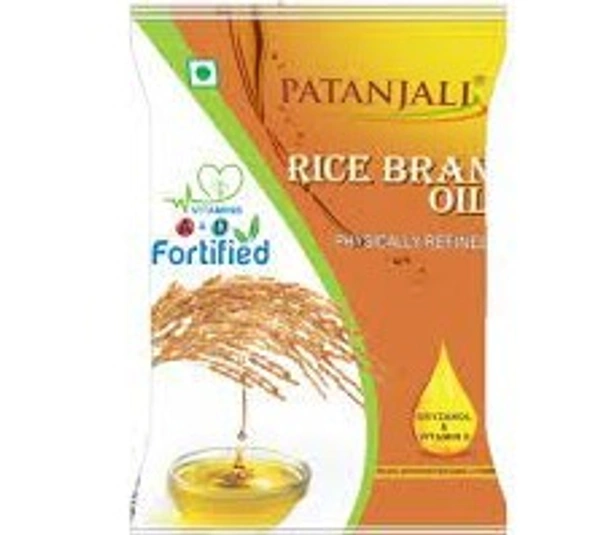 Patanjali Rice Bran Oil 1 Ltr