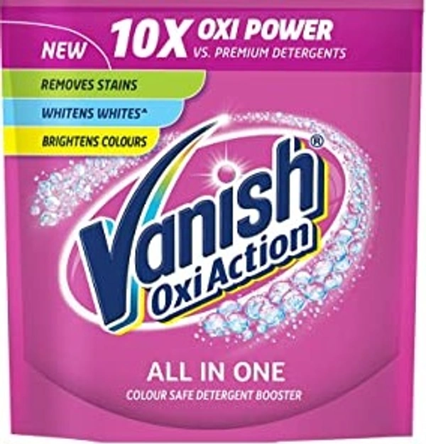 Vanish All In One Powder Detergent Booster 400 gm