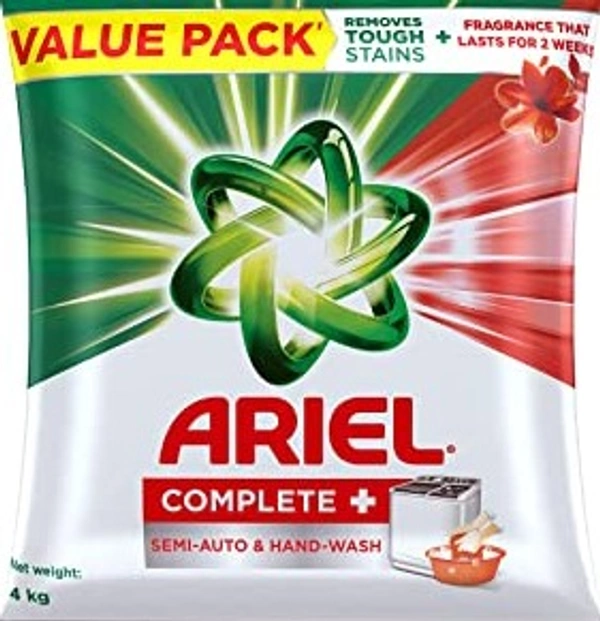 Ariel Complete + Detergent Washing Powder 4 kg 