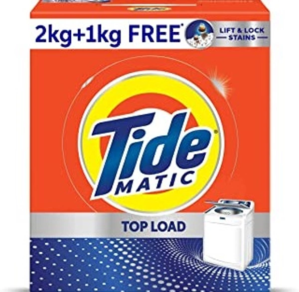 Tide matic Top Load Detergent ( 2+1 kg Powder)