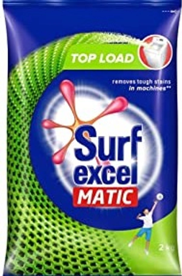 Surf Excel Matic  Top Load Detergent Washing Powder 2 kg 