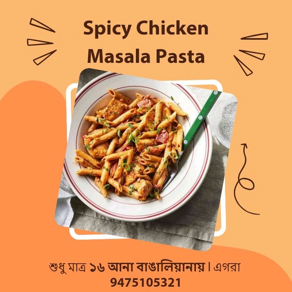 Non Veg Spicy Chicken Masala Pasta
