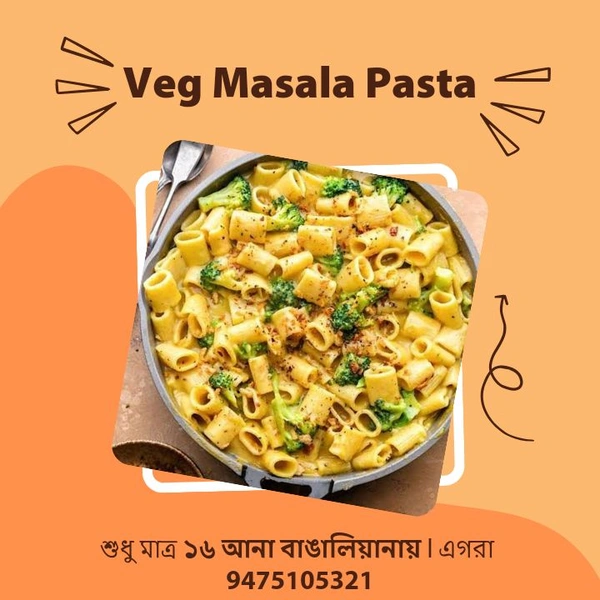 Veg Cheesy Veg Pasta