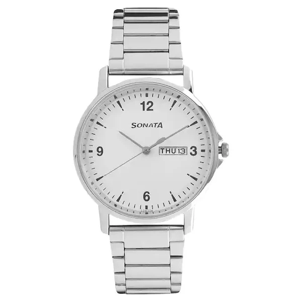 Sonata  NP77083SM01 Analog Watch - For Men