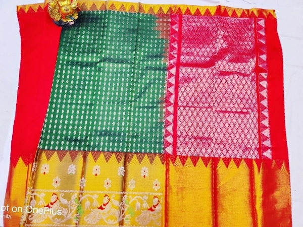 Pure Handloom Kuppadam Pattu Saree