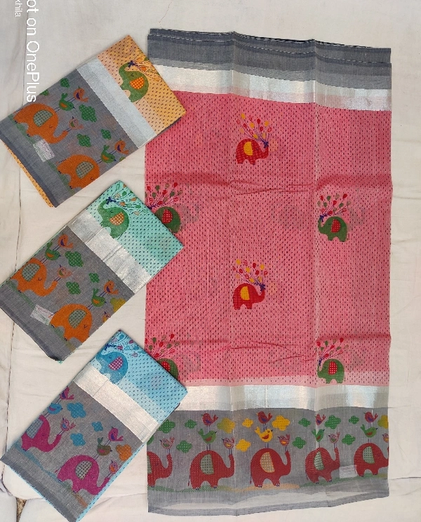 Chanderi Cotton Saree