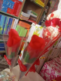 Gift Rose - Red, 6 Inch