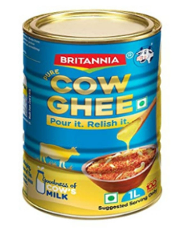 BRITANNIA  COW GHEE TIN - 1L