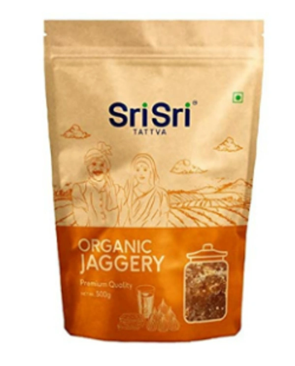 SRI SRI ORGANIC JAGGERY - 500GM